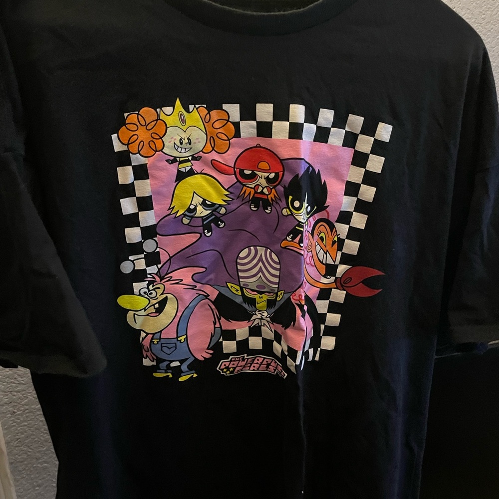 Black Powerpuff Girls Graphic T-Shirt